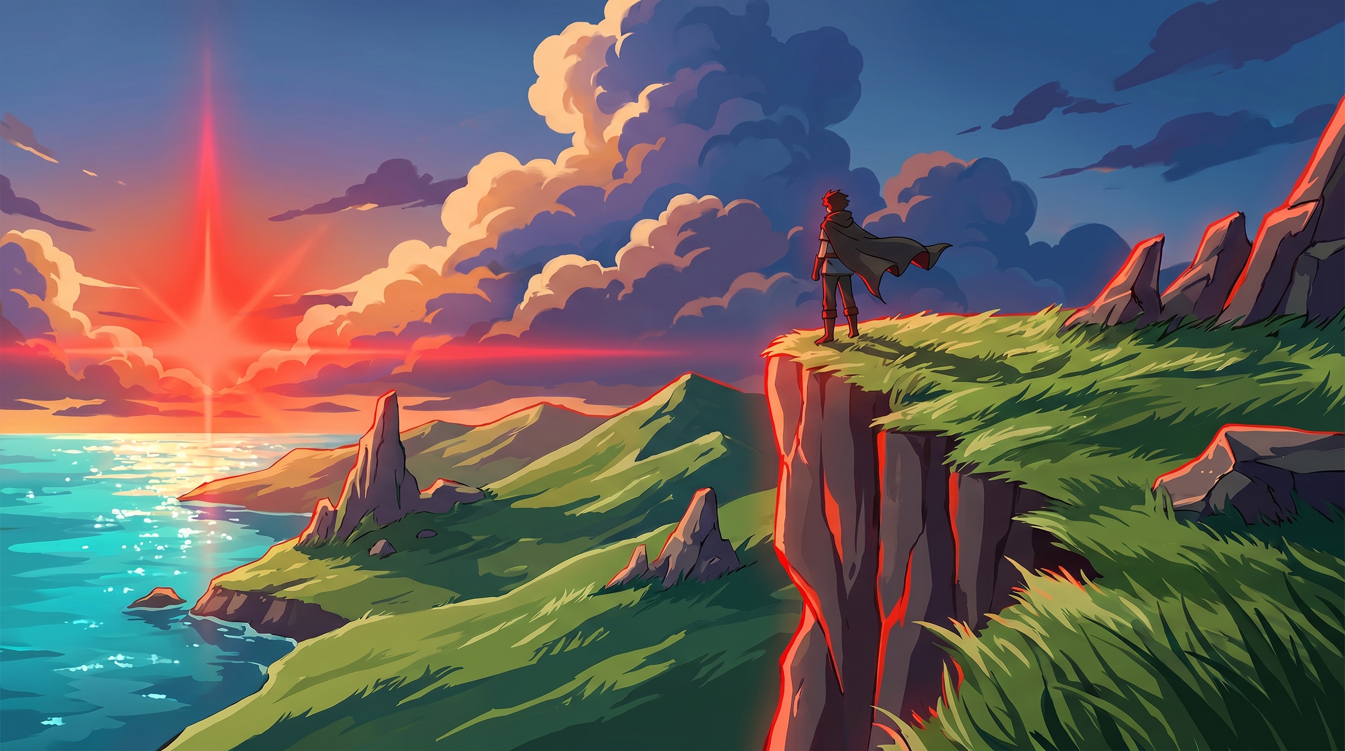 ToonLab anime-style environment key visual